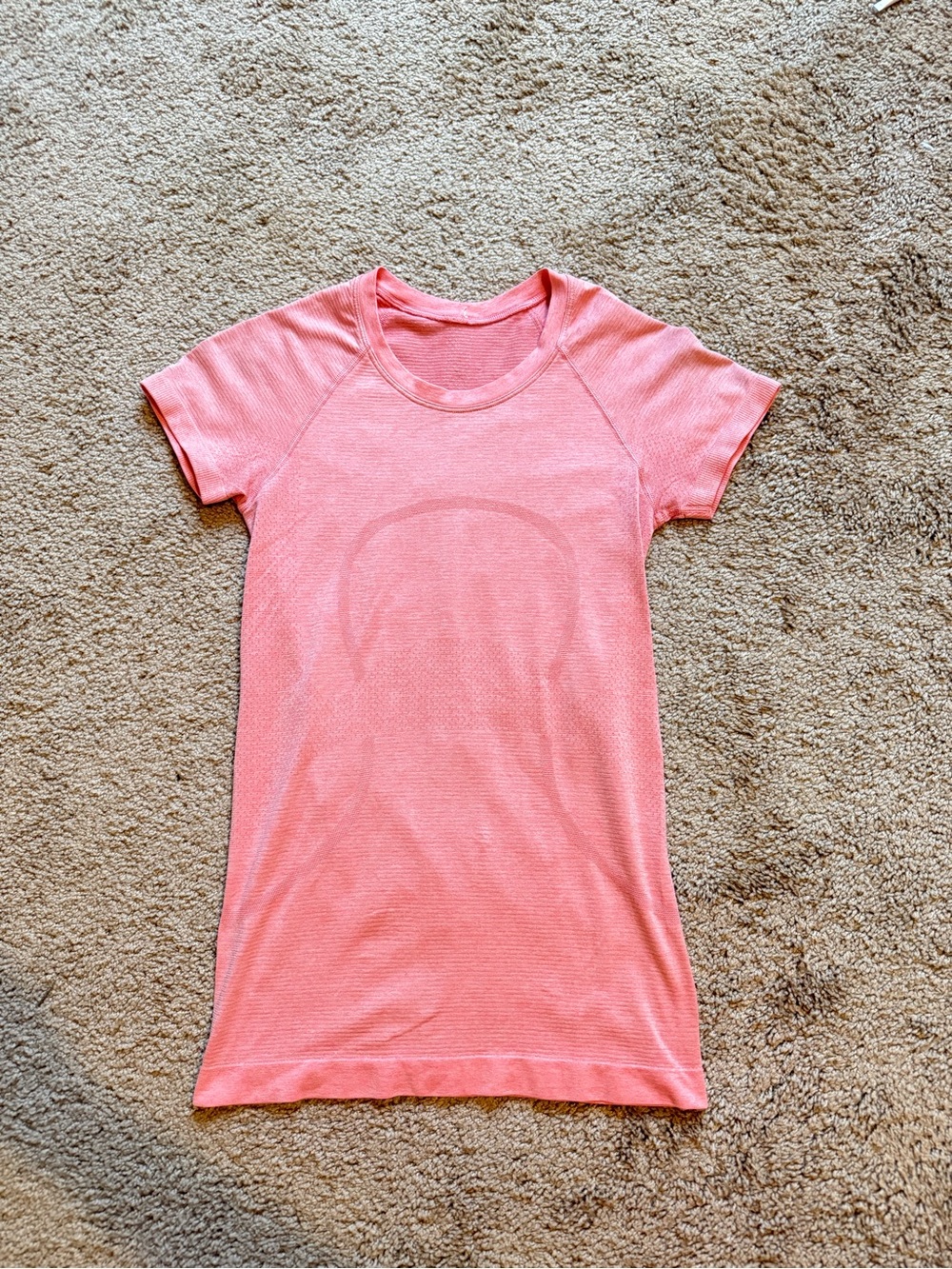 lululemon Pink Short Sleeve Swiftly Tech